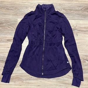 Lululemon Purple Reversible Lightweight Jacket